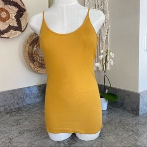 Michael Stars fitted ribbed tank